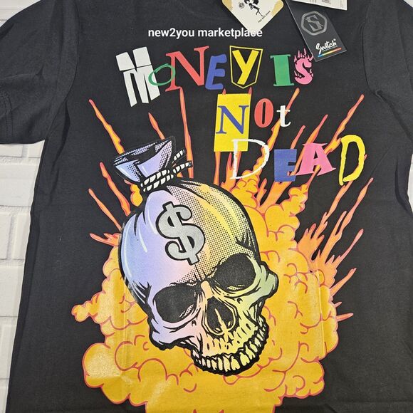 Switch Remarkable T-Shirt Mens SMAll Limited Edition MONEY NOT DEAD - Picture 4 of 9